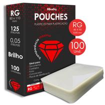 Plástico para Plastificação RG 80x110 mm 100 und Polaseal Pouches Plástico para Plastificação RG 80x110 mm 100 und Polaseal Pouches