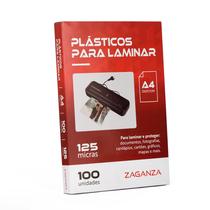 Plástico Para Plastificação Zaganza A4 210x297 0,05mm 100un