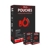 Plastico Plastificação 300 Grafity 1 Cento A4, 2 Cento CPF (Título Eleitor) 0,05mm 125 Micras