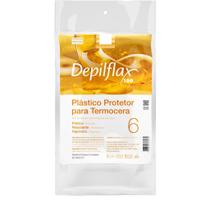 Plastico Protetor Refil Descartável Panela Cera Depilação Depilflax 6un
