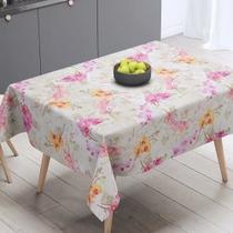 Plástico Térmico Toalha de Mesa impermeavel orquideas floral 2,50 X 1,40