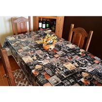 Plástico Térmico Toalha De Mesa retangular impermeável Cervejas Bar Happy Hour 1,70 X 1,40