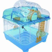 Plástico transparente Cage YML para hamster anão e camundongos com bola