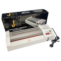 Plastificadora e Laminadora A3 PL-320 JST 127V Quente Frio 4 Rolos 600W