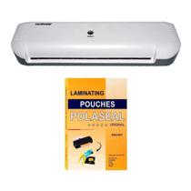 Plastificadora Laminadora Polaseal A4 220V com Refil 0,03 100un Uso Escritorio Motivate Plastificadora Laminadora Polaseal A4 220V com Refil 0,03 100un Uso Escritorio Motivate