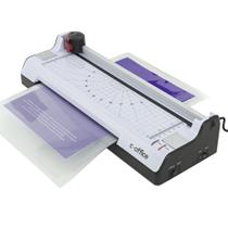 Plastificadora Portátil com Cortador A4 COLM S-230 C