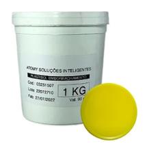 Plastisol para emborrachamento amarelo fluorescente 1kg Plastisol para emborrachamento amarelo fluorescente 1kg
