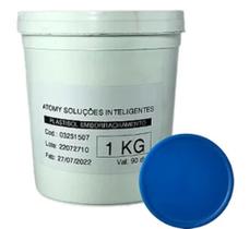 Plastisol para emborrachamento azul fluorescente 1kg Plastisol para emborrachamento azul fluorescente 1kg