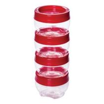 Plasútil Kit Organizadores Gire e Trave 4 Peças