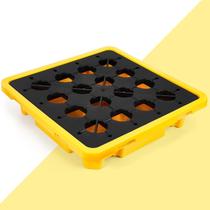 Plataforma de contenção de derrames Thyle Yellow/Black 1 Drum 43L Plataforma de contenção de derrames Thyle Yellow/Black 1 Drum 43L