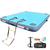 Plataforma de doca flutuante inflável AWSUM 183x152x15cm 6 pés