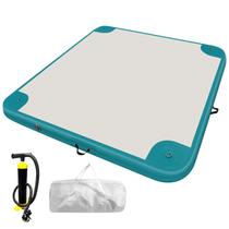 Plataforma de doca inflável AZXRHWYGS 6x6 pés para adultos