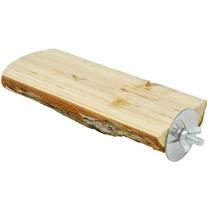 Plataforma de madeira Bird Perch Niteangel Parrot Cage 7x3cm