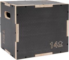 Plataforma de Step para Exercícios Signature Fitness 41x36x30 cm Antiderrapante