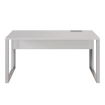 Plataforma de Trabalho Individual com Caixa de Tomadas 135cm Industrial Executive Cinza