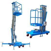 Plataforma Elevatória 8m Tesoura Hidráulica 130kg Mastro Único