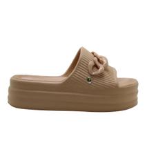 Plataforma Evva Chain Mescla Feminino