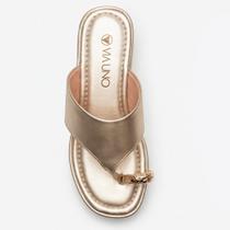Plataforma Feminina Via Uno com Detalhe em Argola Conforto e Estilo Casual Moderno Plataforma Feminina Via Uno com Detalhe em Argola Conforto e Estilo Casual Moderno