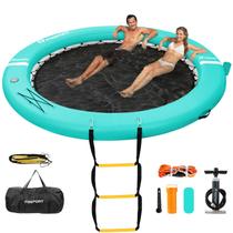 Plataforma flutuante de doca inflável FBSPORT 8 pés para lago