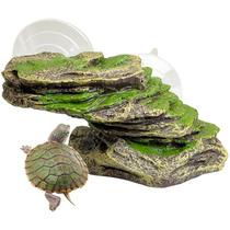 Plataforma flutuante de resina Ramp kathson Turtle Dock 15x7x7 cm
