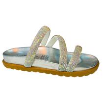 Plataforma Papete Feminino Tchocco Confort Brilho Strass