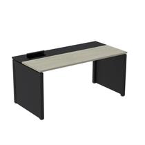Plataforma Simples 140x792 PSCPP140/792/1 Pessoa 140cm Industrial Nogueira Casablanca e Preto Bege Plataforma Simples 140x792 PSCPP140/792/1 Pessoa 140cm Industrial Nogueira Casablanca e Preto Bege