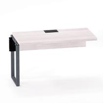 Plataforma Simples Complemento Tubolar PE 40 Pandin 1,34 M Casablanca e Grafito Plataforma Simples Complemento Tubolar PE 40 Pandin 1,34 M Casablanca e Grafito