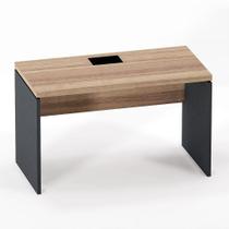 Plataforma Simples Inicial PE 40 Pandin 1,20 M Noce Naturale e Grafito Plataforma Simples Inicial PE 40 Pandin 1,20 M Noce Naturale e Grafito