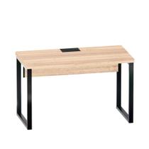 Plataforma Simples Inicial Tubolar PE 40 Pandin 1,34 M Noce Naturale e Preto Plataforma Simples Inicial Tubolar PE 40 Pandin 1,34 M Noce Naturale e Preto