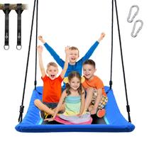 Plataforma Skycurve Tree Swing Trekassy Giant de 318 kg, 60 cm, azul