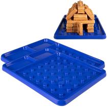 Plate CucinaPro Brick Building Construction (pacote com 2) azul