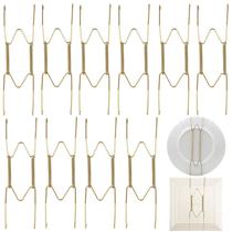 Plate Hangers Linkhood Dish Display de 8 polegadas, pacote com 10 Plate Hangers Linkhood Dish Display de 8 polegadas, pacote com 10