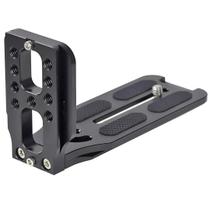 Plate Tripé Gimbal Câmera Na Vertical L Suporte Alumínio Plate Tripé Gimbal Câmera Na Vertical L Suporte Alumínio