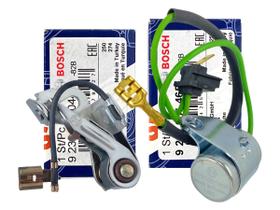 Platinado e Condensador Bosch VW Fusca 1300 1500 1600 Brasilia Variant Gol BX 1300 1600 Passat Saveiro SP1 Karmann Ghia