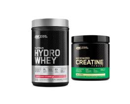 Platinum Hydro Whey 800g + Creatina Micronizada 300g - Optimum Nutrition