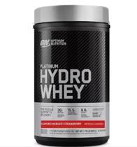 Platinum Hydro whey 800gr (1,76lbs ) morango - Optimum Nutrition