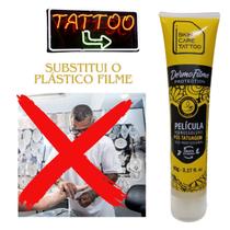 PLÁTISCO FILME PARA COBRIR TATUAGEM Película Hidrossolúvel Dermo Filme Protection 90G PósTattoo