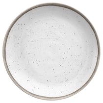 Plato para Cena TarHong Estilo Horno Gris Blanco Melamina