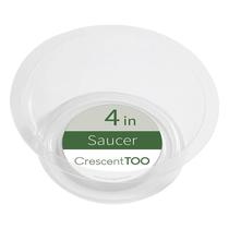 Plato para Planta Crescent Too 10 cm Polietileno Transparente