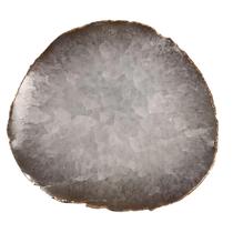 PLATTER ÁGATA NATURALCOM BANHO 21x18x2cm