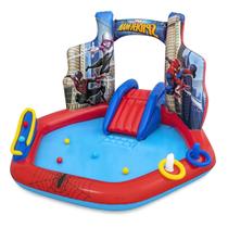 Play Center Inflável Piscina 165 Litros Homem Aranha Bel Play Center Inflável Piscina 165 Litros Homem Aranha Bel