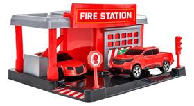 Play City Fire Station - Bs Toys
