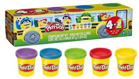 Play Doh 5 potes Massinhas School Bus F7368 Hasbro