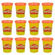 Play Doh Kit Com 12 Potes Massinha Grande Vermelha - Hasbro