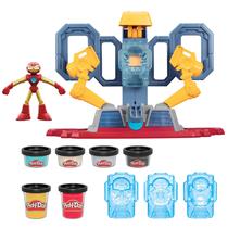 Play-Doh Marvel Iron Man - Kit de Criatividade com Luzes