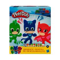 Play-Doh Massinha de Modelar Kit de Heróis PJ Masks - F1805 - Hasbro