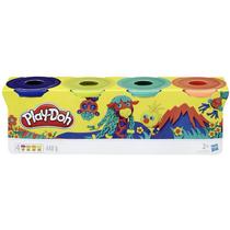 Play-Doh Massinha de Modelar Pote com 4 Cores - B5517 E4867 - Hasbro