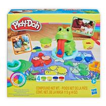 Play doh massinha frog um dia na lagoa (f6926) - hasbro