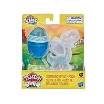 Play Doh Slime Hidro Glitz Dino Bones Eggs Braquiossauro Hasbro