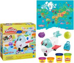 Play Doh Starters Kit Inicial Avião Explorador F8804 Hasbro